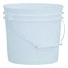Plastic Pail with Lid, 1 Gallon